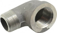 Latrobe Foundry - 1" Aluminum Pipe 90° Street Elbow - 150 psi, M x F End Connection, Grade 356-F - Caliber Tooling