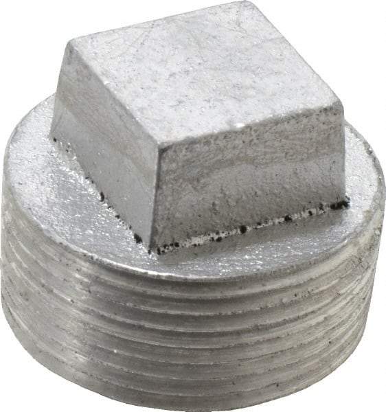 Latrobe Foundry - 1-1/4" Aluminum Pipe Square Head Plug - 150 psi, M End Connection, Grade 356-F - Caliber Tooling