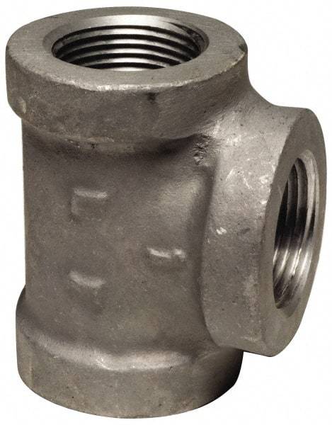 Latrobe Foundry - 3/4" Aluminum Pipe Tee - 150 psi, F End Connection, Grade 356-F - Caliber Tooling