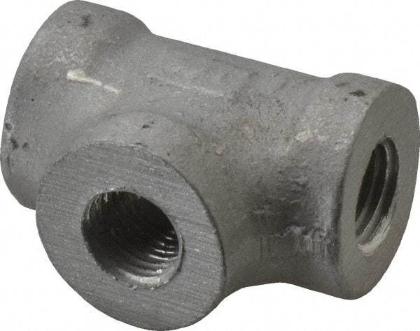 Latrobe Foundry - 1/4" Aluminum Pipe Tee - 150 psi, F End Connection, Grade 356-F - Caliber Tooling