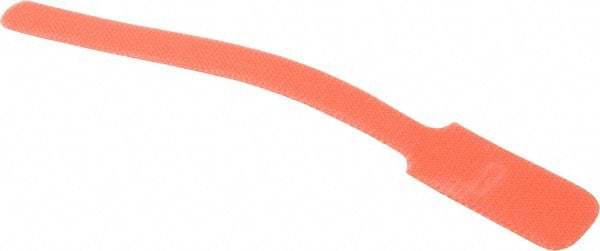 SpeedTech - 6" Long Orange Nylon & Polyethylene Hook & Loop Strap - 40 Lb Tensile Strength - Caliber Tooling