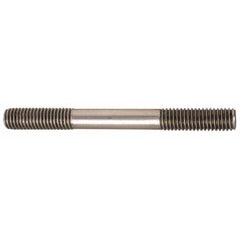 TE-CO - 1/4-20 5" OAL Equal Double Threaded Stud - Exact Industrial Supply