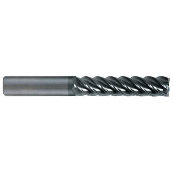 SGS - 3/4" Diam 5 Flute Solid Carbide 0.03" Corner Radius End Mill - Caliber Tooling