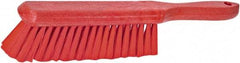 PRO-SOURCE - PBT Duster - 1-3/4" Bristle Length, 8" Long x 2" Wide Head, Foam Handle, Red - Caliber Tooling