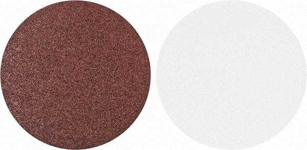 Tru-Maxx - 15" Diam, 24 Grit Aluminum Oxide Adhesive PSA Disc - Very Coarse Grade, X Weighted Cloth Backing, For Stationary Disc Sanders - Caliber Tooling