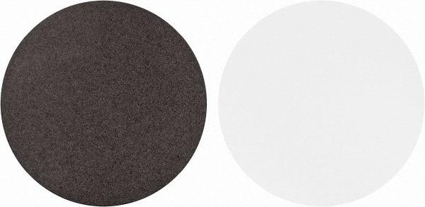 Tru-Maxx - 14" Diam, 100 Grit Aluminum Oxide Adhesive PSA Disc - Fine Grade, X Weighted Cloth Backing, For Stationary Disc Sanders - Caliber Tooling