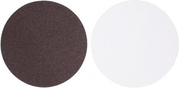 Tru-Maxx - 10" Diam, 50 Grit Aluminum Oxide Adhesive PSA Disc - Coarse Grade, X Weighted Cloth Backing, For Stationary Disc Sanders - Caliber Tooling