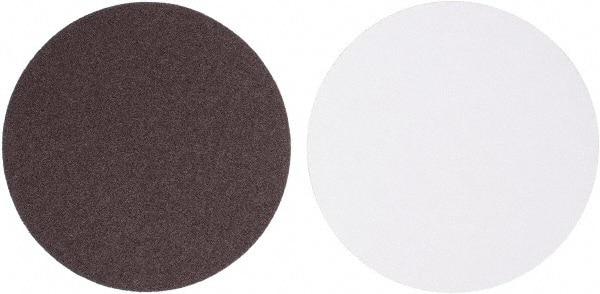 Tru-Maxx - 10" Diam, 40 Grit Aluminum Oxide Adhesive PSA Disc - Coarse Grade, X Weighted Cloth Backing, For Stationary Disc Sanders - Caliber Tooling