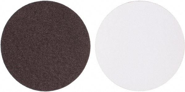 Tru-Maxx - 10" Diam, 36 Grit Aluminum Oxide Adhesive PSA Disc - Very Coarse Grade, X Weighted Cloth Backing, For Stationary Disc Sanders - Caliber Tooling