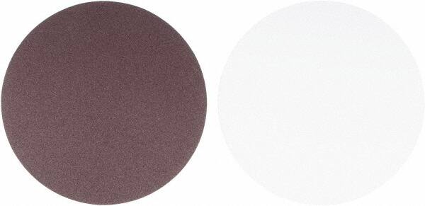 Tru-Maxx - 20" Diam, 80 Grit Aluminum Oxide Adhesive PSA Disc - Medium Grade, X Weighted Cloth Backing, For Stationary Disc Sanders - Caliber Tooling