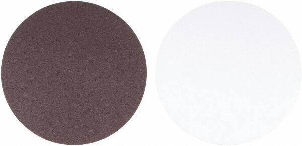 Tru-Maxx - 20" Diam, 50 Grit Aluminum Oxide Adhesive PSA Disc - Coarse Grade, X Weighted Cloth Backing, For Stationary Disc Sanders - Caliber Tooling