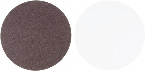 Tru-Maxx - 18" Diam, 50 Grit Aluminum Oxide Adhesive PSA Disc - Coarse Grade, X Weighted Cloth Backing, For Stationary Disc Sanders - Caliber Tooling