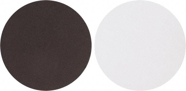 Tru-Maxx - 6" Diam, 240 Grit Aluminum Oxide Adhesive PSA Disc - Very Fine Grade, X Weighted Cloth Backing, For Dual-Action/Orbital Sanders, Right Angle/Vertical Shaft Portable Grinders - Caliber Tooling