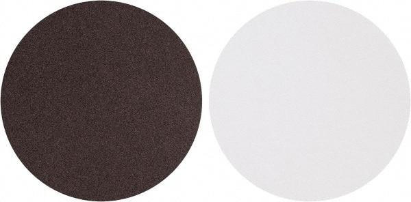 Tru-Maxx - 10" Diam, 60 Grit Aluminum Oxide Adhesive PSA Disc - Medium Grade, X Weighted Cloth Backing, For Stationary Disc Sanders - Caliber Tooling