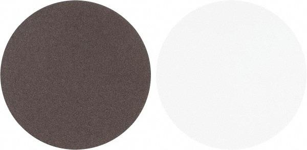 Tru-Maxx - 15" Diam, 80 Grit Aluminum Oxide Adhesive PSA Disc - Medium Grade, X Weighted Cloth Backing, For Stationary Disc Sanders - Caliber Tooling