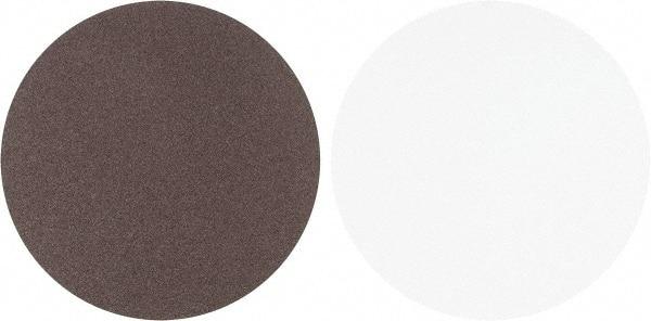 Tru-Maxx - 16" Diam, 50 Grit Aluminum Oxide Adhesive PSA Disc - Coarse Grade, X Weighted Cloth Backing, For Stationary Disc Sanders - Caliber Tooling