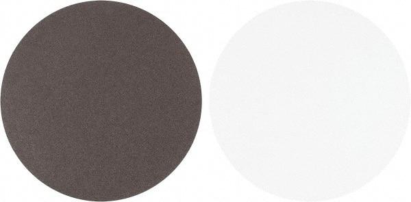 Tru-Maxx - 16" Diam, 100 Grit Aluminum Oxide Adhesive PSA Disc - Fine Grade, X Weighted Cloth Backing, For Stationary Disc Sanders - Caliber Tooling