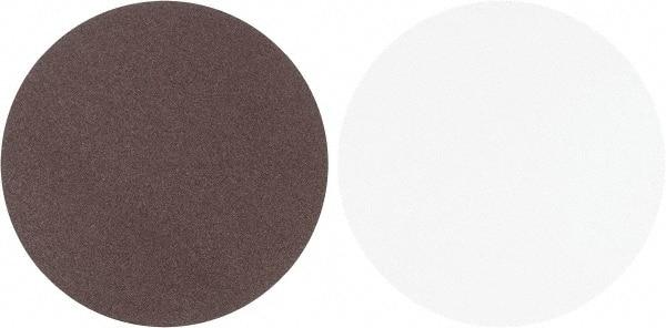 Tru-Maxx - 15" Diam, 60 Grit Aluminum Oxide Adhesive PSA Disc - Medium Grade, X Weighted Cloth Backing, For Stationary Disc Sanders - Caliber Tooling