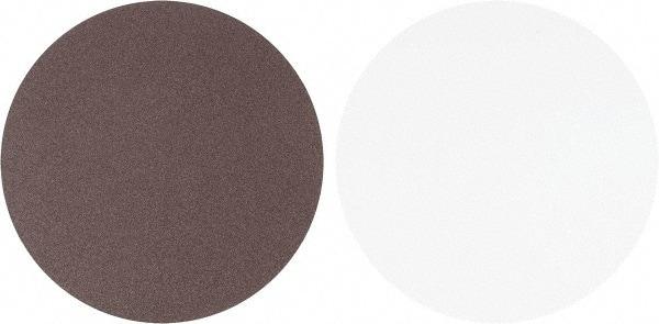 Tru-Maxx - 18" Diam, 80 Grit Aluminum Oxide Adhesive PSA Disc - Medium Grade, X Weighted Cloth Backing, For Stationary Disc Sanders - Caliber Tooling