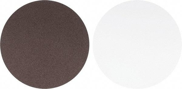 Tru-Maxx - 20" Diam, 36 Grit Aluminum Oxide Adhesive PSA Disc - Very Coarse Grade, X Weighted Cloth Backing, For Stationary Disc Sanders - Caliber Tooling