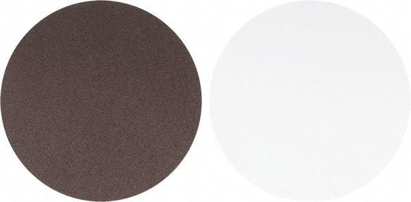 Tru-Maxx - 20" Diam, 40 Grit Aluminum Oxide Adhesive PSA Disc - Coarse Grade, X Weighted Cloth Backing, For Stationary Disc Sanders - Caliber Tooling