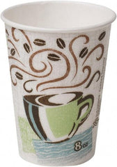 Dixie - Hot Cups, Paper, 8 oz, 1000/Carton - Coffee Dreams Design - Caliber Tooling