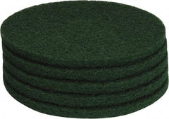 PRO-SOURCE - Stripping Pad - 17" Machine, Green Pad, Polyester - Caliber Tooling