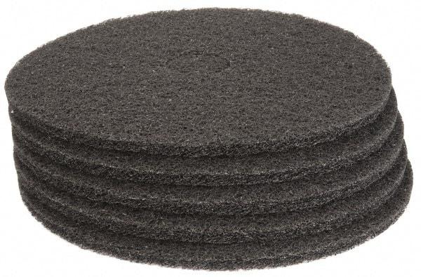 PRO-SOURCE - Stripping Pad - 19" Machine, Black Pad, Polyester - Caliber Tooling