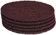 PRO-SOURCE - Stripping Pad - 19" Machine, Maroon Pad, Polyester - Caliber Tooling