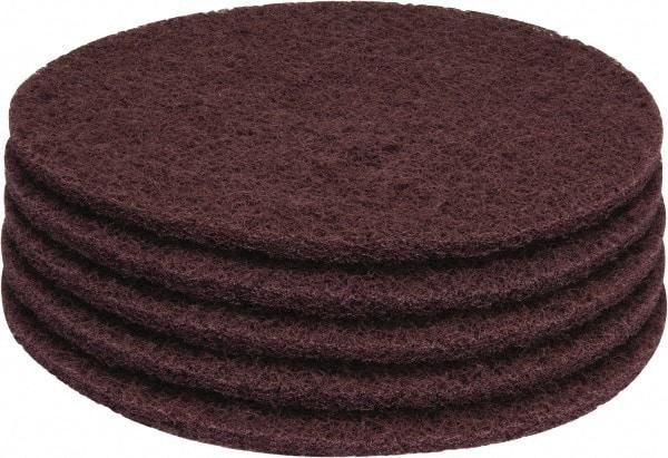 PRO-SOURCE - Stripping Pad - 17" Machine, Maroon Pad, Polyester - Caliber Tooling