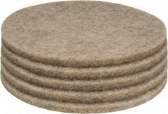 PRO-SOURCE - Polishing Pad - 20" Machine, Black Pad, Polyester - Caliber Tooling