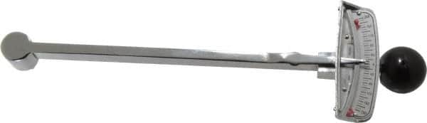 Sturtevant Richmont - 3/8" Drive, 0 to 200 In/Lb, Beam Torque Wrench - 10 In/Lb Graduation, 9-29/32" OAL - Caliber Tooling