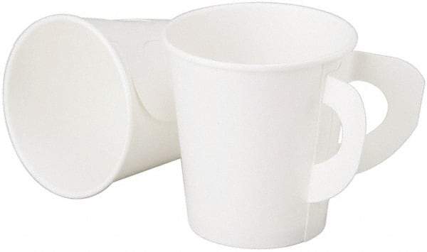 Ability One - 6 oz Paper Hot Cup with Handle - White - Caliber Tooling