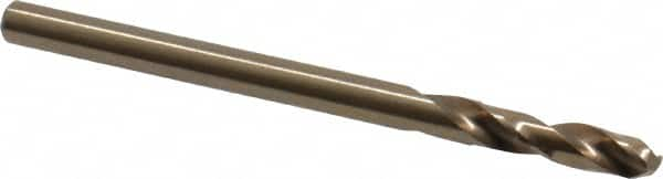 Precision Twist Drill - 0.1299", 135° Point Angle, Spiral Flute, Screw Machine Drill Bit - Caliber Tooling