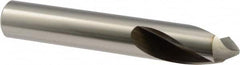 Precision Twist Drill - 1" Body Diam, 90°, 6" OAL, High Speed Steel Spotting Drill - Caliber Tooling