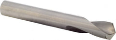 Precision Twist Drill - 1/2" Body Diam, 120°, 3-3/4" OAL, High Speed Steel Spotting Drill - Caliber Tooling