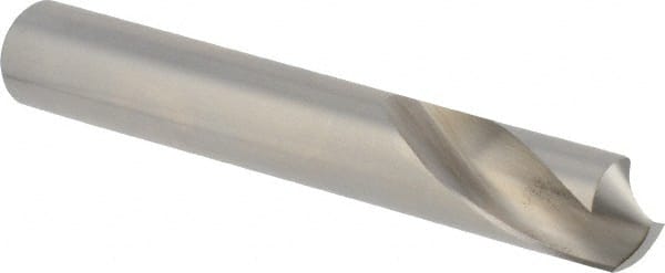 Precision Twist Drill - 5/8" Body Diam, 120°, 4-3/8" OAL, High Speed Steel Spotting Drill - Caliber Tooling