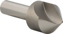 Precision Twist Drill - 1" Head Diam, 1/2" Shank Diam, 1 Flute 82° High Speed Steel Countersink - Caliber Tooling