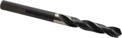 Precision Twist Drill - 33/64" Drill, 118° Point, High Speed Steel Silver Deming & Reduced Shank Drill Bit - Caliber Tooling