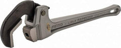 Ridgid - 18" Aluminum RapidGrip Pipe Wrench - 3" Pipe Capacity - Caliber Tooling