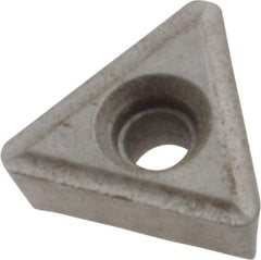 Made in USA - TT431 Grade I55 Carbide Turning Insert - Uncoated, 60° Triangle, 1/2" Inscr Circle, 3/16" Thick, 1/64" Corner Radius - Caliber Tooling