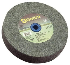 Norton - 24 Grit Aluminum Oxide Bench & Pedestal Grinding Wheel - 12" Diam x 1-1/2" Hole x 2" Thick, 2070 Max RPM, Very Coarse Grade - Caliber Tooling