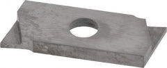 NIKCOLE MINI-SYSTEMS - GIE 0.8mm Cutting Width Carbide Grooving Insert - 2.54mm Max Depth of Cut, Right Hand - Caliber Tooling