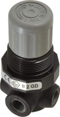 Norgren - 1/8" NPT Relief Valve - 0.7 CV Rate, 21 CFM, 100 Max psi, Knob Adjustment Actuator - Caliber Tooling