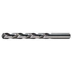 21/64 LHS / LHC HSS 118 Degree Radial Point Left Hand Helix Jobber Drill - Bright - Exact Industrial Supply