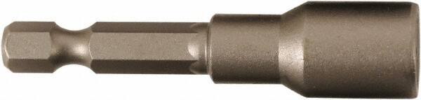 Wiha - 6mm Magnetic Nutsetter - 1/4" Hex Drive, 2-1/8" OAL - Caliber Tooling