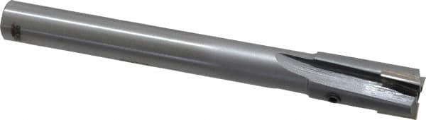 Made in USA - 5/8" Diam, 1/2" Shank, Diam, 3 Flutes, Straight Shank, Interchangeable Pilot Counterbore - Caliber Tooling