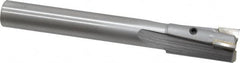 Made in USA - 13/16" Diam, 5/8" Shank, Diam, 3 Flutes, Straight Shank, Interchangeable Pilot Counterbore - Caliber Tooling