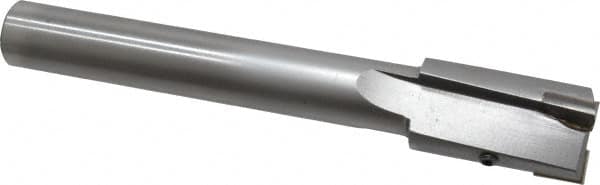 Made in USA - 1-1/16" Diam, 3/4" Shank, Diam, 3 Flutes, Straight Shank, Interchangeable Pilot Counterbore - Caliber Tooling