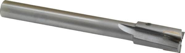 Made in USA - 11/16" Diam, 1/2" Shank, Diam, 3 Flutes, Straight Shank, Interchangeable Pilot Counterbore - Caliber Tooling